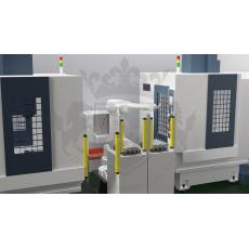 Automatic Hub Milling Machine Imports Loading And Unloading
